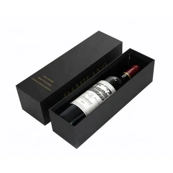 High Quality Wine Packaging Paper Wine Gift Box