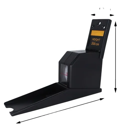 2M Body Height Measuring Tape Durable Case