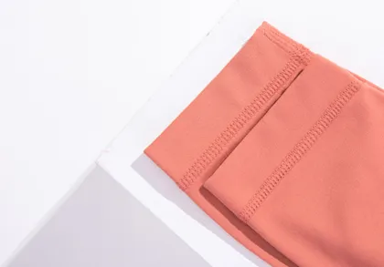 High-Waisted Peach Yoga Pants: Breathable Sport Leggings for Belly-Lifting and Fashionable Fitness