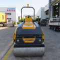 Doble de alta eficiencia Tambor de 3 toneladas Vibratorios hidráulicos pequeños en asfalto Road Roller