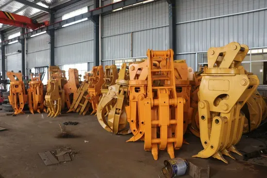 Heavy-Duty Steel Grapple for Industrial Waste Management