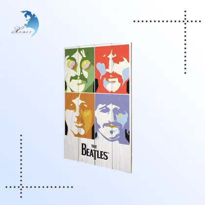 High quality Decorative art Home wall hanging wood painting