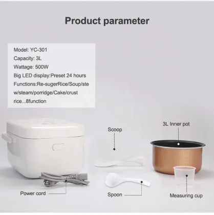 2023 Factory Price Digital Electric 3L IH Rice Cooker