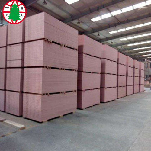 Tablero ignífugo del MDF del color rosado ignífugo