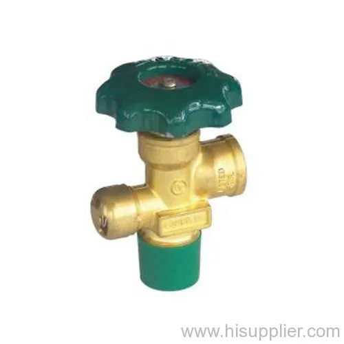 Brass Cylinder Valve With Safety, Ul Approved 