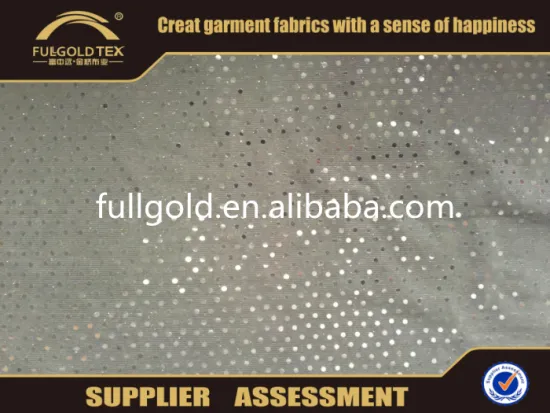 118D*30D Imitation ITY Dyeing Laminations Unique Fabric 95%Polyester 5%Spendex Hollow Out Fashion Women's Clothing Fabric