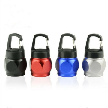 โลโก้อลูมิเนียม LED Keychain Light: ไฟฉายแบบพกพาและขนาดกะทัดรัด