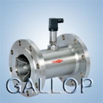 Smart Stainless Steel Turbine Flow Meter for Liquid with Signal Output