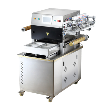WANHE LY-305LV Semi-Automatic Tray Modified Atmosphere Skin Meat Packaging Machine