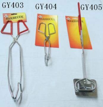 long handles Grip Grilling Tool bbq tong