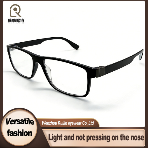 Armações ópticas modernas de aro completo em design neutro