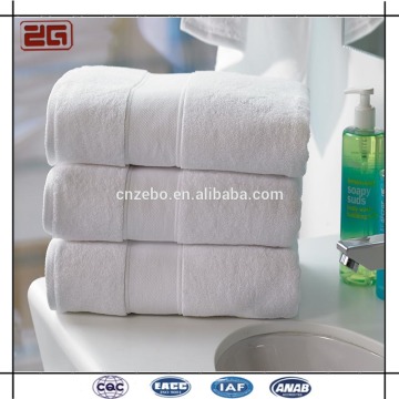 Customized Embroidery Logo 100% Cotton Wholesale White Face Towels