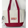 Mixed bottom colored canvas tote bags