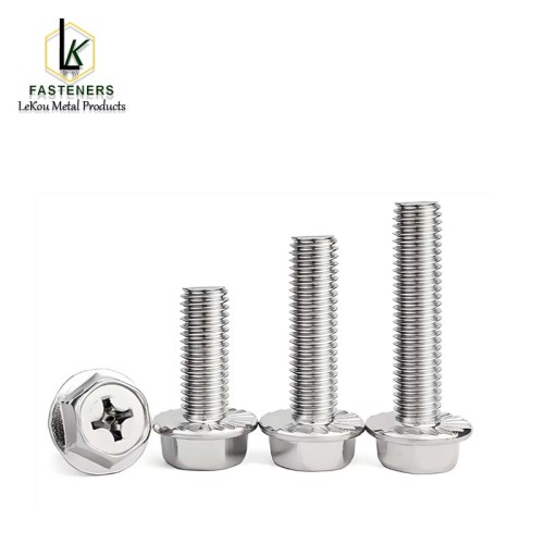 Болт с шестигранной головкой и зубчатым фланцем Phillips Drive