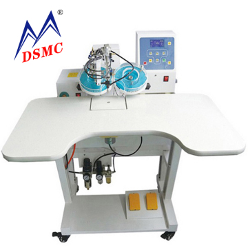 High efficiency 220v ultrasonic automatic hot fix two colors rhinestone machine