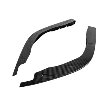 OEM Style Dry Carbon Fiber Car Front Bumper Splitter for Ferrari F8 2019-2021