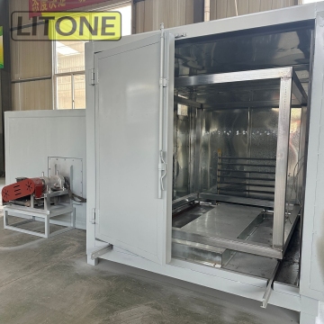 Diesel High Temperature Rock Wool Curing Booth