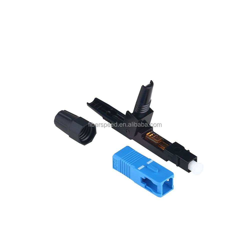 Sc/apc Fiber Optic Fast Connectors For Ftth, High Quality Sc/apc Fiber ...