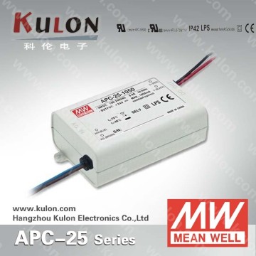 MeanWell AP-C 25w 350mA AC/DC constant current led lighting power supply