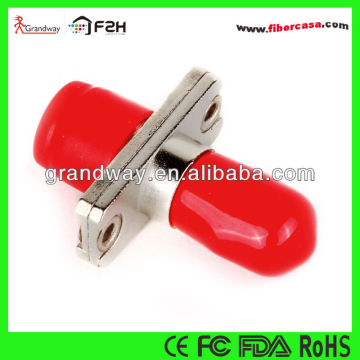 Fiber Hybrid Adapter with Hybrid adaptor with FC & ST simplex rectangle shape