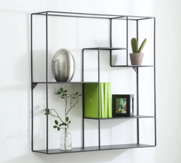 Fashion metal wall rack