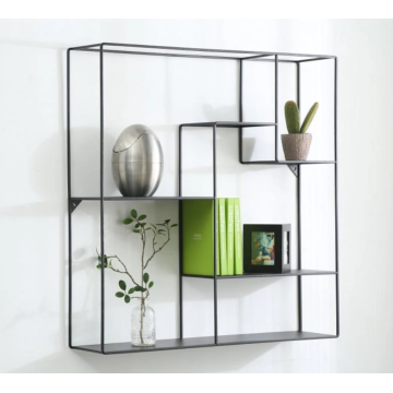 Fashion metal wall rack