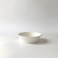 27oz-800ml Bagasse runde Schüssel mit flachem Boden φ190 mm