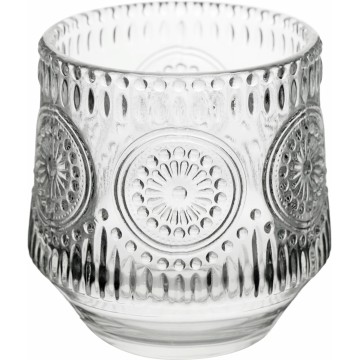 Luxuriöses Kerzenglas aus Glas