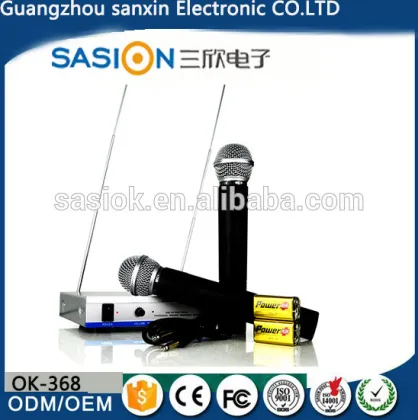 Sasion OK-368 wireless conference system Handheld microphone