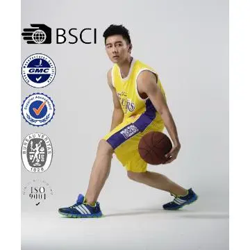 The Yellow basketball uniforms