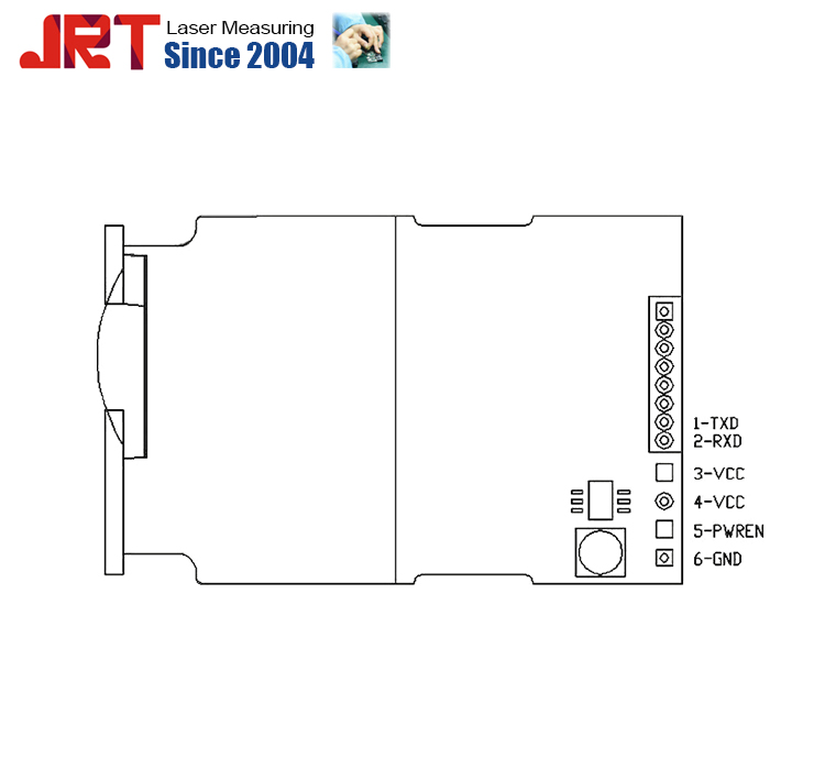 Long Optical Rangefinder Sensor