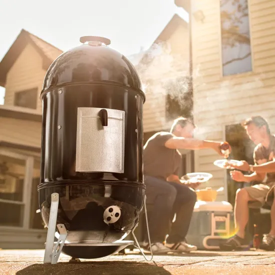 18-inch Party Portable Barbecue Smoker Oven Outdoor Camping Charcoal BBQ Grill