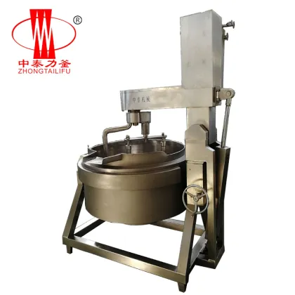 Affordable Fully Automatic Cooking Wok with Jacket Kettle