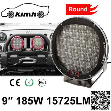 Cars Accessories Stainless Brackets Dustproof 185w led work light