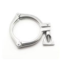 Stainless steel three-section clamp