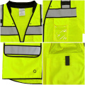 Logotipo personalizado al por mayor impreso Hi Vis Safety Vest