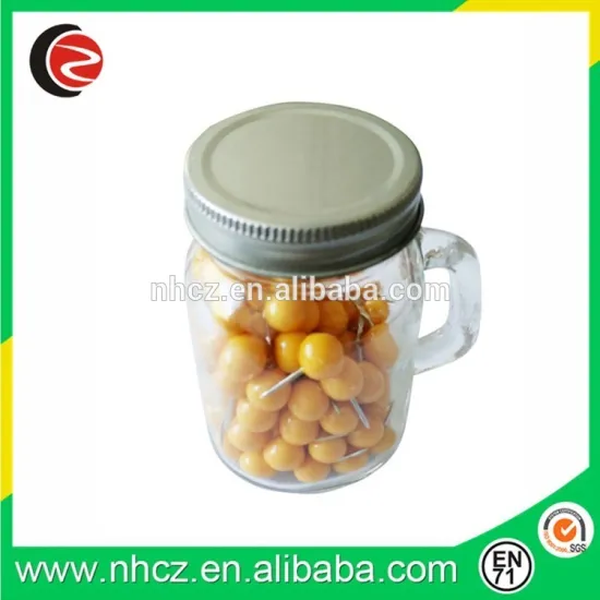China factory high quality yellow ball Push Pins