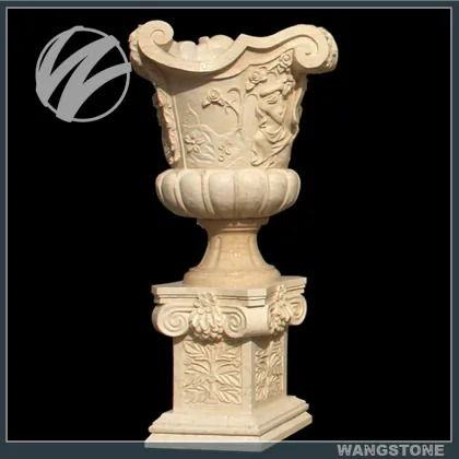 Wholesale New Products Hotel Granite Planters Pots