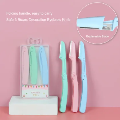 Beauty Care Tools: Eyebrow Knife & Trimmer - Personal Eyebrow Razor