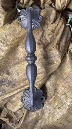 Cast Iron and Steel Wrought Iron Door Handles