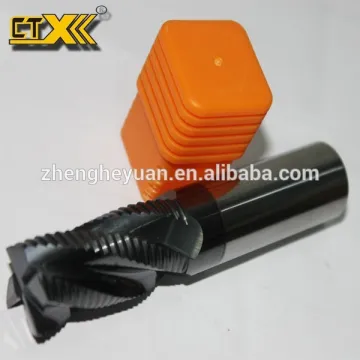 hot tool 4 flutes cnc tungsten carbide roughing end mills