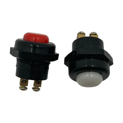 Plastic Case One-Click Reset Button Switch