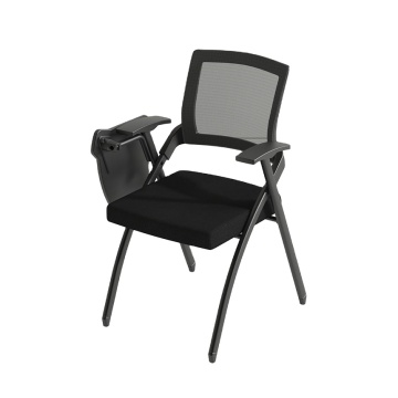 Hot Selling Mesh Office & Study Chairs with Folding Writing Table and Training Chairs