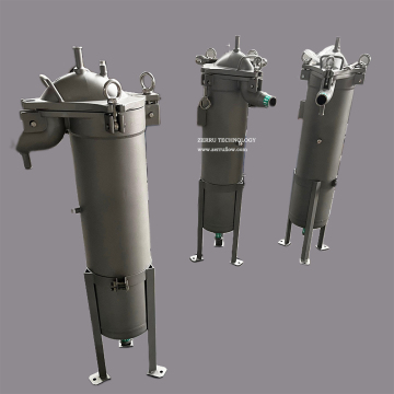 Bag filter with cover on 304 casting