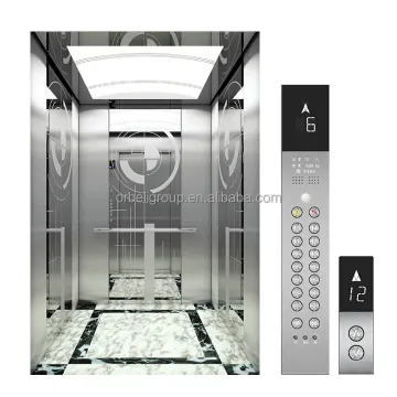 Modern Design Passenger Elevators in China: 400kg to 800kg Capacity, 3 to 5 Floor Options
