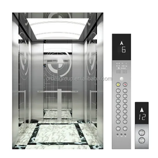 Modern Design Passenger Elevators in China: 400kg to 800kg Capacity, 3 to 5 Floor Options