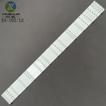 OEM/ODM Backlight GJ-2K16-430-D512-V4 for Philips 43-inch TV Models: 43PFH4319/88, 43PFK6540/12, 43PFK6543/12, 43PFK6510/12: Barra LED Strips