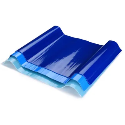FRP Fiber Glass Corrugated Sunlight Roofing Sheet