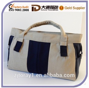 Travelling Big Tan Canvas Handbag for Travel