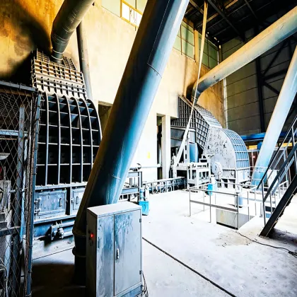Efficient Aggregate Crushing and Vibrating Screen Line